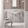 DevonDevon New Etoile Консоль 98х52.5см, с раковиной на 3 отв, напольная, цвет: хром/белая. IBLG3FNET, DENEWETOILECR