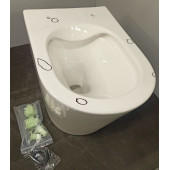 SaleAQM2001 Унитаз подвесной с сиденьем SoftClose, смыв Rimless, скрытый крепеж. 515x355x365 SaleAQM2001_1124