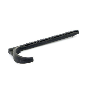 Дюбель-крюк UNI-FITT одинарный 8 x 90 для фиксации труб (пластик)-3