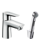 Hansgrohe Talis E, Смеситель для раковины с гигиеническим душем, с донным клапаном, Цвет: хром. 71729000