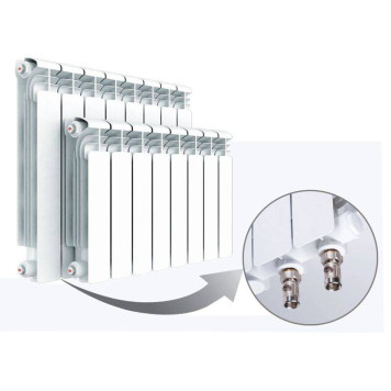 Радиатор RIFAR Alum 500/90/8 секции-3