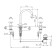 Nicolazzi Mac Kinley 05 Смеситель для раковины на 3 отверстия, излив: 176мм, цвет: хром