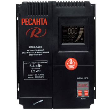 Стабилизатор напряжения Ресанта СПН-5400-1