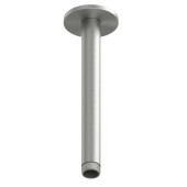 QuadroDesign Держатель верхнего душа, потолочный 20см., цвет: brushed stainless steel. BD002AS_200MM
