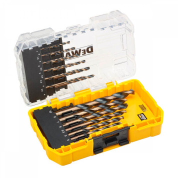 Набор сверл DeWalt 19шт HSS-G металл (1-10) DT70728-1