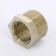 Футорка НВ никелированная UNI-FITT 3/8x1/2