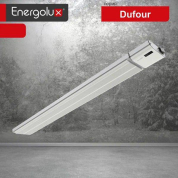 Инфракрасный потолочный обогреватель Energolux EIHL-1800-D1-IC Dufour, белый-5