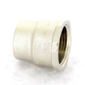 Муфта переходная 3/4 х 1/2, никелированная