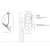 Artceram Babila Писсуар 37x30х64см., подвесной, saniglaze, цвет: белый. BRO001 01 00