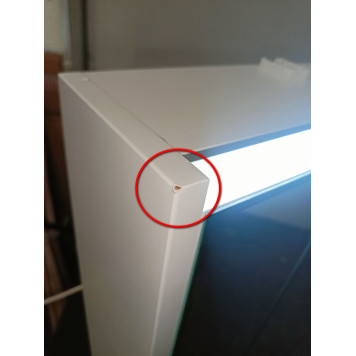 SaleRocaZRU9303009 Ronda Зеркальный шкаф 800х780х145 мм, с LED-подсв., с розеткой бетон/белый мат. SaleZRU9303009_1122