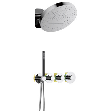 Душевая система встроенная с термостатом Timo Saona SX-2329/00SM хром SX-2329/00SM