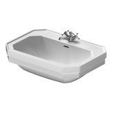 Duravit 1930 Раковина подвесная 70х50х Н: 20.5см., на 3 отв., с покрытием WonderGliss, цвет: белый. 04387000301