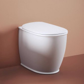 Artceram Atelier Унитаз напольный, 52х37хh42см, безободковый, слив универсальный, с крепежом, цвет: белый. ATV002 01 00 Artceram Atelier Унитаз напольный, 52х37хh42см, безободковый, слив универсальный, с крепежом, цвет: белый. ATV002 01 00