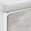 Roca Ronda Тумба подвесная 80x41x48см, с 2 ящиками, цвет: бетон/белый матовый. Z.RU93.0.300.4