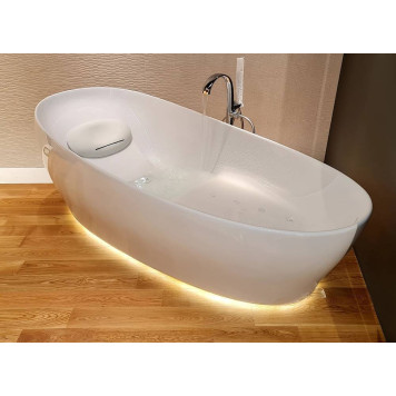 TOTO NEOREST Ванна 220x105x78см, отдельностоящая, с гидро и аэро-массаж, эффект невесомости, цвет: белый-9