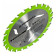Диск пильный по дереву Greenworks 120х9,5 мм, 24T