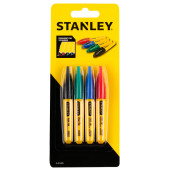 Набор маркеров Stanley mini цветные (4 шт) 2-47-329 Набор маркеров Stanley mini цветные (4 шт) 2-47-329