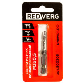 Сверло-метчик REDVERG комбинированный М3, шаг 0,5мм (500305)