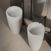 Dea Design Pedestal Basin Раковина 50х50х90см., напольная, без отв., Solid Surface, цвет: White №18. DD2010 500 18