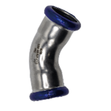 Угольник 45°, 35, нержавеющая сталь