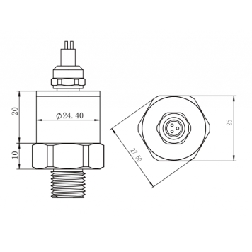 Датчик давления MLD-10.01-1