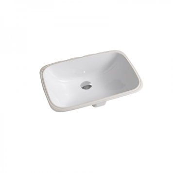 Artceram WASHBASINS NETTUNO Раковина 56х38 см, без отв., встраиваемая, цвет: белый. NTL001 01 00, ACA001-1