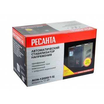 Стабилизатор напряжения Ресанта АСН-12000/1-Ц-4