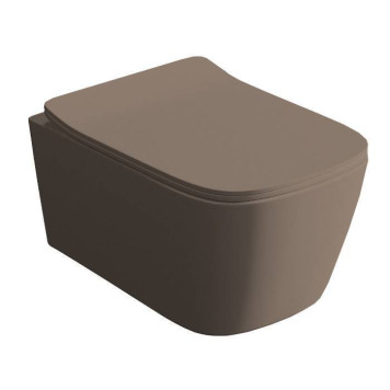 Artceram A16 Унитаз подвесной Reel 36х52 см, Saniglaze, цвет: matera. ASV006 41 00