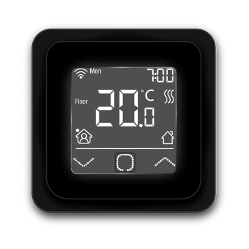 Терморегулятор PRIMOCLIMA для теплого пола Intelligent, черный ET-85W черный
