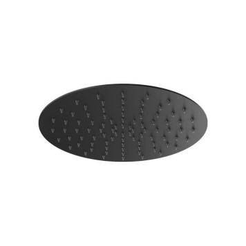Plumberia Selection IXO Верхний душ, 25см., встроенный клапан безопасности, поворотный, антикальций, цвет: черный матовый