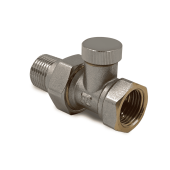 Запорный клапан Primoclima Armature прямой 1/2 никелированный PC1212RS