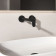 Ideal Standard Ceralife O Смеситель для раковины, настенный, излив: 18см., без донного клапана, для монтажа с A1313NU цвет: чёрный матовый. BE019XG