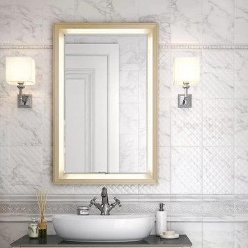 Kerama Marazzi Plaza Classic Зеркало 65x100см, цвет: капучино матовое. PL.C.mi.65\CAP-2