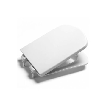 Roca Z.RU93.0.282.0 Dama Senso Сиденье для унитаза, Soft Close, дюропласт, петли хром ZRU9302820