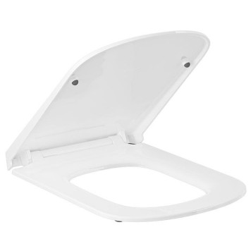 KLUDI-RESA S сиденье c крышкой 27WCS43, с микролифтом, белый глянцевый 27WCS43