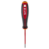 Отвертка трехгранная изолированная Milwaukee VDE SL2,5x75 (712)