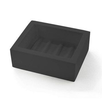 3SC Bemood Black Мыльница настольная, цвет: черный. BEMN01A
