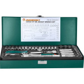 Набор головок торцевых 1/4DR, 4-13 мм, 41 предмет S04H2141S Jonnesway