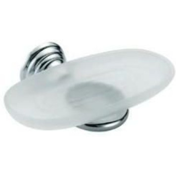 CA 133.52 GOLD Мыльница настенная, матовое стекло CA13352