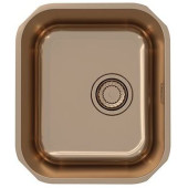 Alv 1113586 Variant 40 Monarch Copper Мойка U, 1 чаша, 0,8 мм, 3½ 340х400х180 мм+выпуск 1140631 1113586
