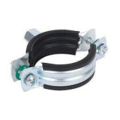 Хомут оцинкованный, 2S, M8/10, 25-30 мм, с epdm Хомут оцинкованный, 2S, M8/10, 25-30 мм, с epdm
