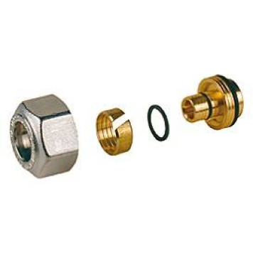 Переходник для многослойной и синтетической трубы16x(16x2.2)