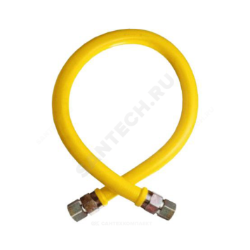 Подводка гибкая д/газа ПВХ М1/2 -Н1/2 L=2м лат/г арм Tuboflex