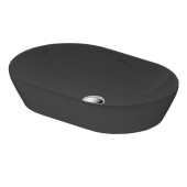 Duravit D-Neo Раковина накладная 60х40cм., без перелива, без отв., цвет: черный матовый. 2372601370