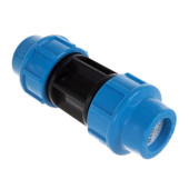 Кран шаровой компрессионный 25 х 25 для труб ПНД