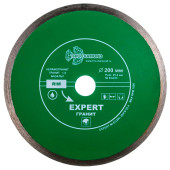 Диск алмазный Trio-Diamond 200*25,4 Сплошной Эксперт Гранит hot press EG355