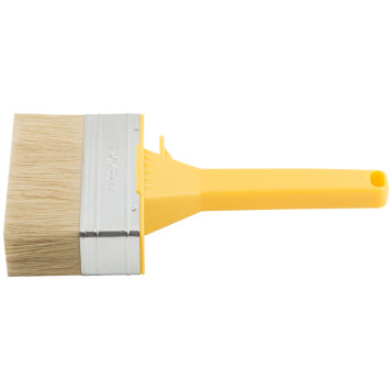 Макловица, натур.светлая щетина, сплошной пластиковый корпус, полая ручка, мини 35 х 125 мм-3