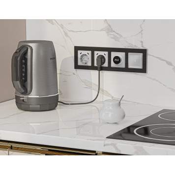 Терморегулятор электромеханический для теплого пола без рамки Ambrella Volt ALFA MA405810-1