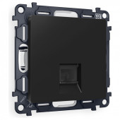 Розетка Ethernet RJ-45 и со шторками, без рамки Ambrella Volt ALFA MA812005