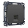 Розетка Ethernet RJ-45 и со шторками, без рамки Ambrella Volt Quant MO912010
